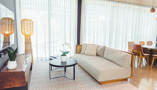Villa, 3 chambres, non-fumeurs, vue jardin (Balcony)