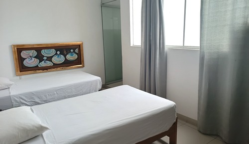 Chambre avec lits jumeaux