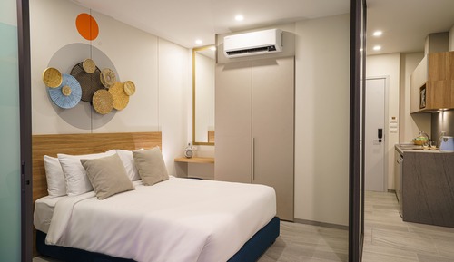 Appartement, 1 chambre, dans la tour