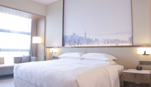 Chambre Deluxe, 1 très grand lit, vue ville