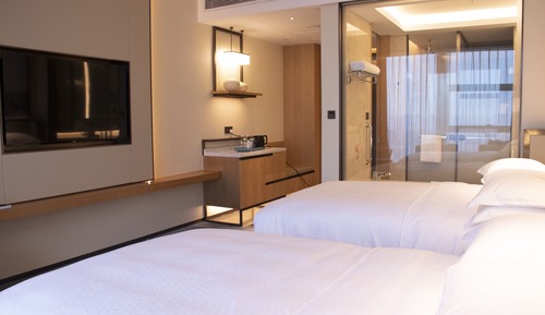 Chambre Deluxe, 2 lits doubles, vue ville