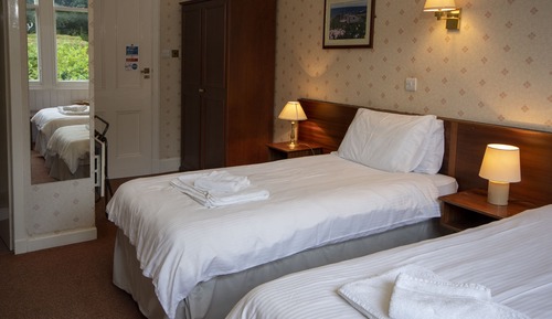 Chambre avec lits jumeaux