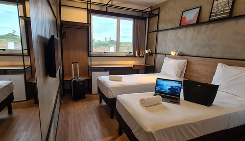 Chambre Standard, 2 lits une place