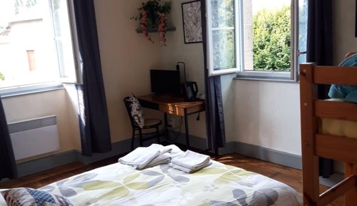 Chambre Quadruple Familiale, salle de bains attenante (n°3)