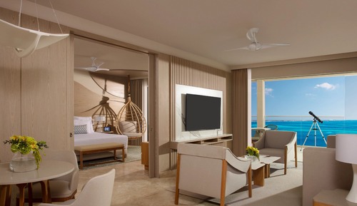 Suite, 1 très grand lit, en front de mer (Xhale Club Master)