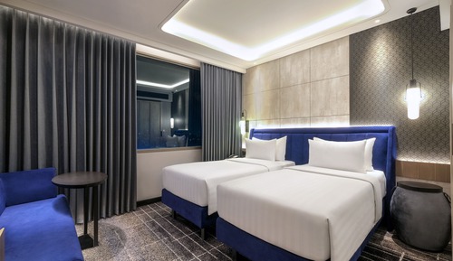 Chambre Deluxe avec lits jumeaux, 2 lits une place