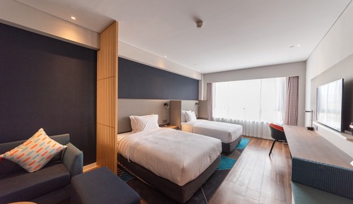 Chambre Standard, 2 lits une place (Extra Space)