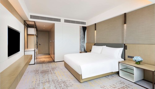 Chambre, 1 très grand lit