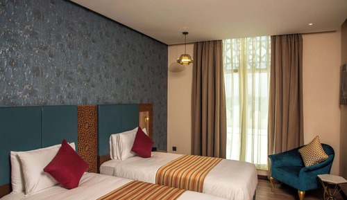 Chambre Deluxe, 2 lits une place