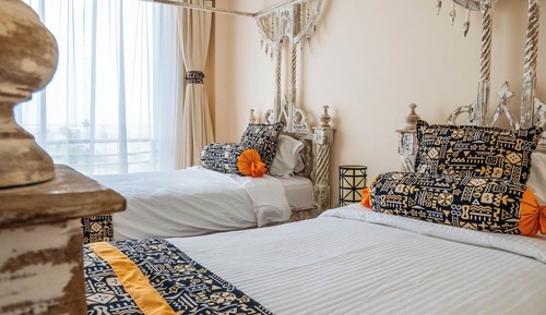 Penthouse, 3 chambres, balcon, vue océan