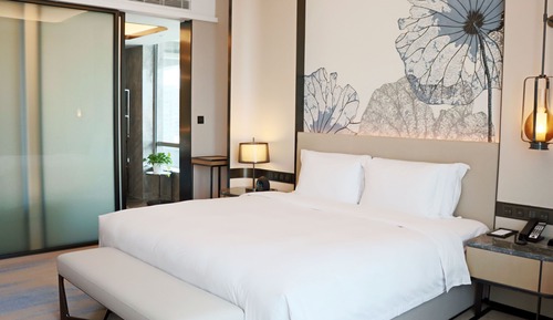 Suite Deluxe, 1 très grand lit, vue ville (Lounge Access)
