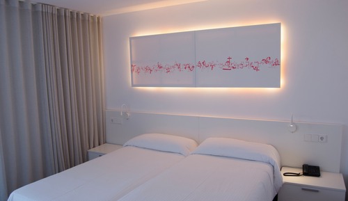 Chambre Double, balcon