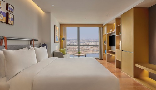 Chambre Standard, 1 très grand lit (Habitat)