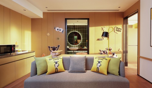 Chambre Familiale avec lits jumeaux (Habitat)
