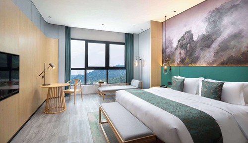 Chambre Deluxe, 1 très grand lit, non-fumeurs