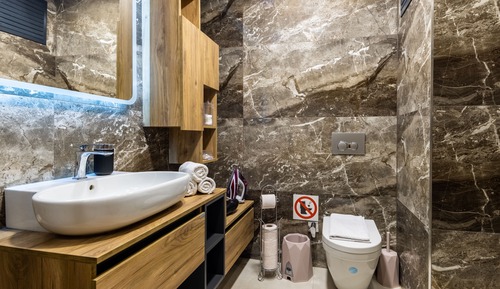 Appartement Deluxe, 3 chambres, balcon, vue piscine