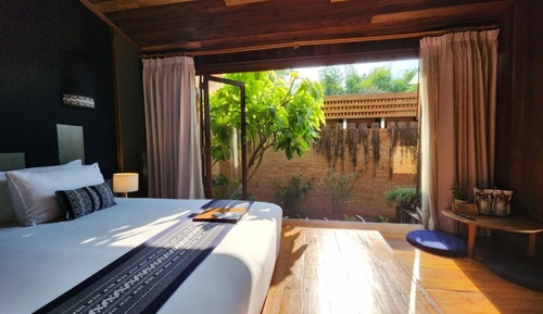 Suite Studio Junior, vue jardin
