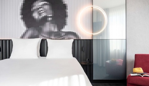 Chambre Supérieure, 1 grand lit et 1 canapé-lit