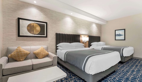 Suite, 2 grands lits, non-fumeurs, coin cuisine (with Sofabed)
