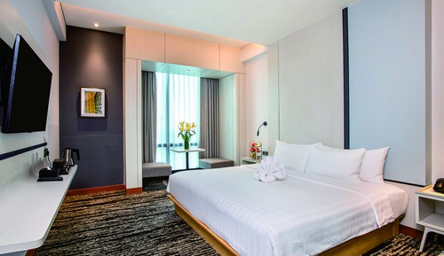 Chambre Deluxe Double ou avec lits jumeaux, 1 chambre, vue ville