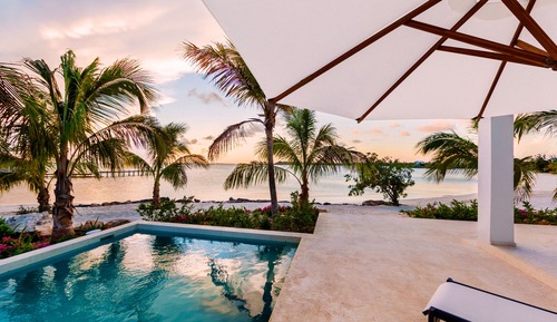 Villa Luxe, 1 chambre, piscine privée, en front de mer