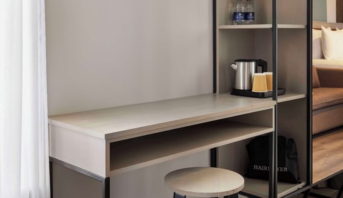 Chambre, 2 lits une place