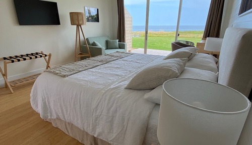 Chambre Double Deluxe, vue océan, en bord de plage