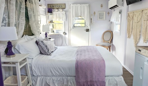 Studio Deluxe, 1 grand lit (Lavender Limited - Private Caboose)