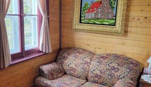 Chambre, 1 grand lit et 1 canapé-lit (La Bourgogne)