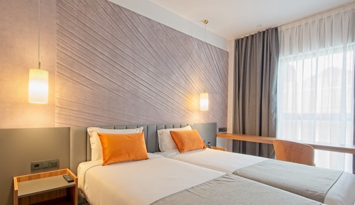 Chambre avec lits jumeaux