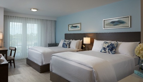 Chambre Standard, 2 grands lits, vue parc