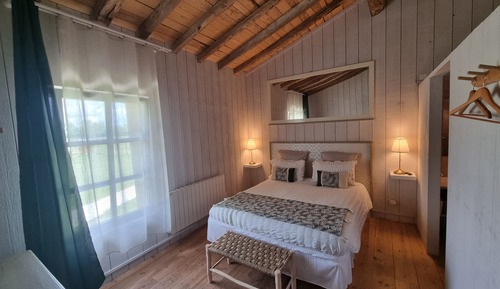 Chambre Double Confort, vue jardin (Chambre des Vignes )