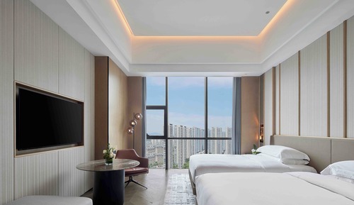 Chambre Classique, 2 lits doubles (High Floor)