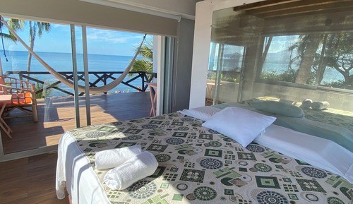 Suite Studio Confort, 1 chambre, piscine privée, en front de mer