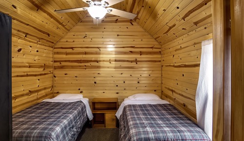 Cabane, 2 chambres