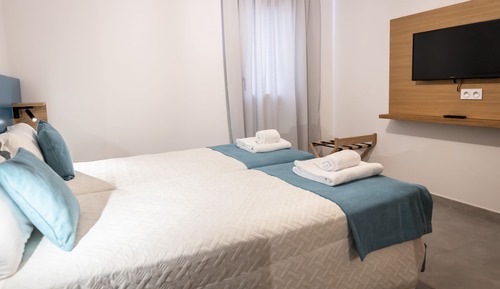 Appartement Classique, 2 chambres, non-fumeurs, vue piscine