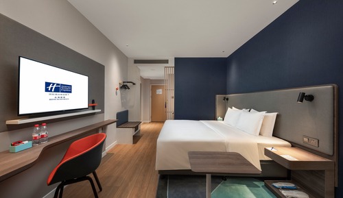 Chambre Standard, 1 très grand lit, vue océan (High Floor)
