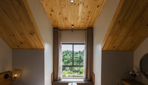 Chambre Double Design, 1 très grand lit, vue piscine