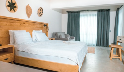 Chambre Double Lune de Miel, 1 chambre, non-fumeurs, vue piscine