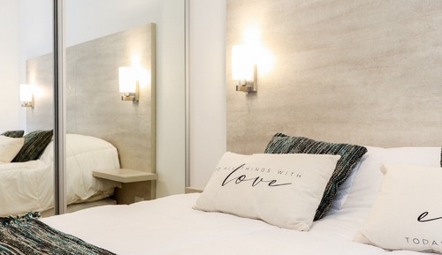 Appartement Standard, 1 grand lit et 1 canapé-lit, vue montagne