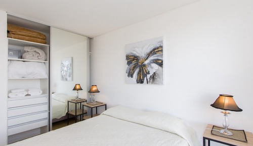 Appartement Standard, 1 grand lit et 1 canapé-lit, vue canal