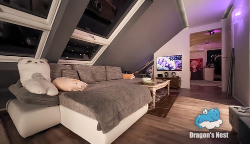 Loft Luxe, 1 grand lit et 1 canapé-lit
