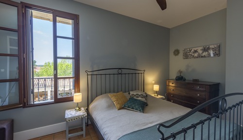 Chambre Double Deluxe, vue piscine (Picpoul)