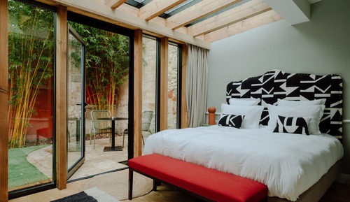 Chambre Deluxe, patio