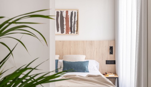 Studio, balcon