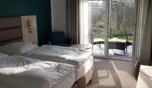Chambre Double, salle de bains privée (Leutnant)
