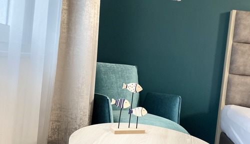 Appartement Affaires, salle de bains privée (Kapitän )