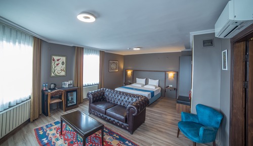 Suite Junior, 1 très grand lit, vue mer