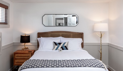 Chambre Junior, 1 grand lit, vue montagne