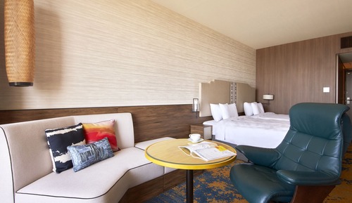 Chambre Deluxe avec lits jumeaux, non-fumeurs (With Club Pool & Lounge Access)